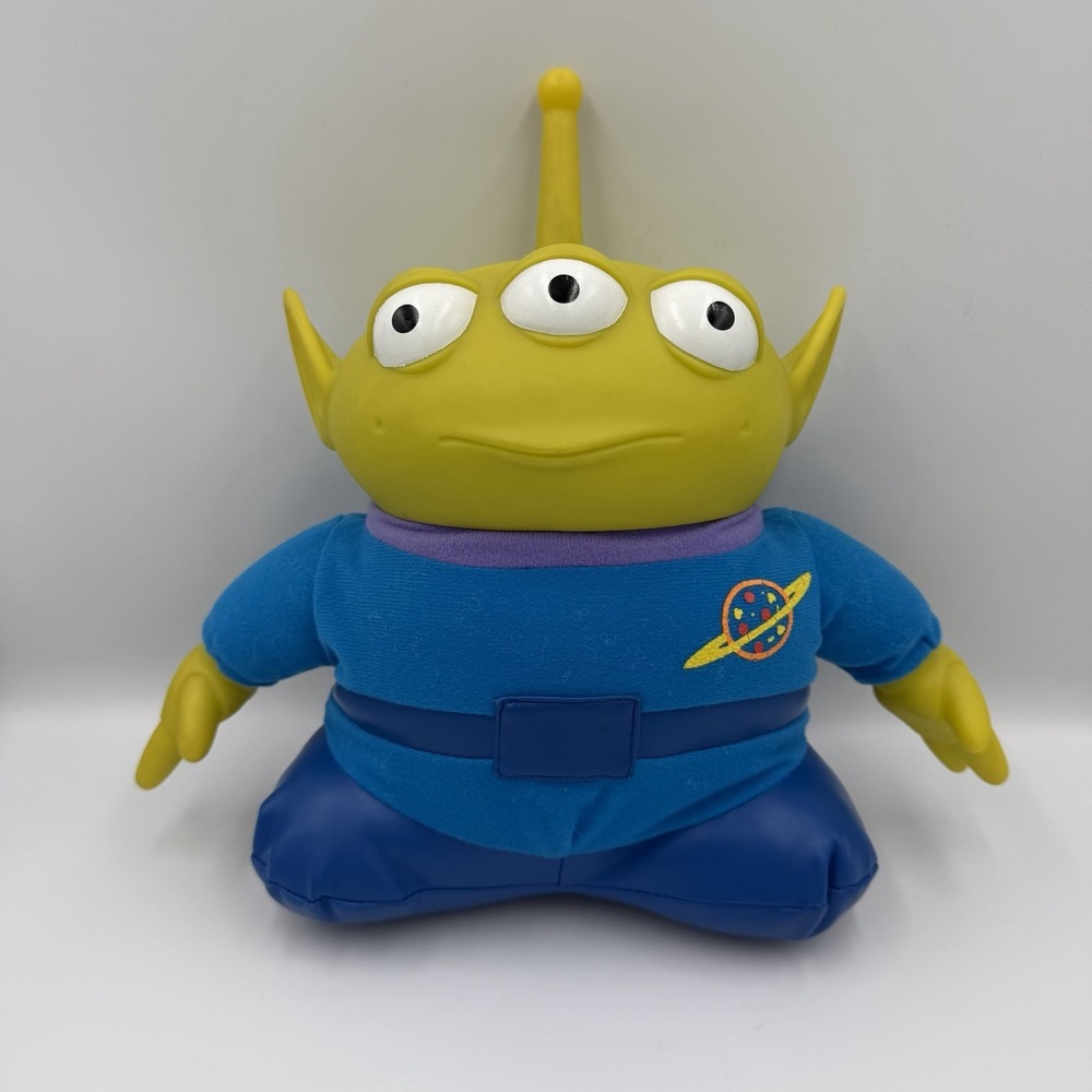 Toy Story Talking Light-Up Alien Plush 1995 Thinkway Toys Disney Pixar WORKS!